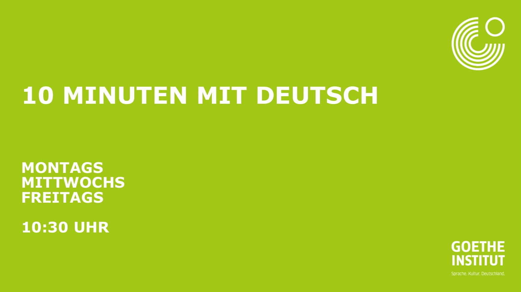 Pora na język niemiecki – bezpłatne lekcje online od Goethe-Institut